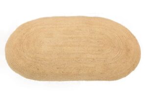Liyambo Oval Sisal Rope Rug (L/W: 200 CM * 100 CM)