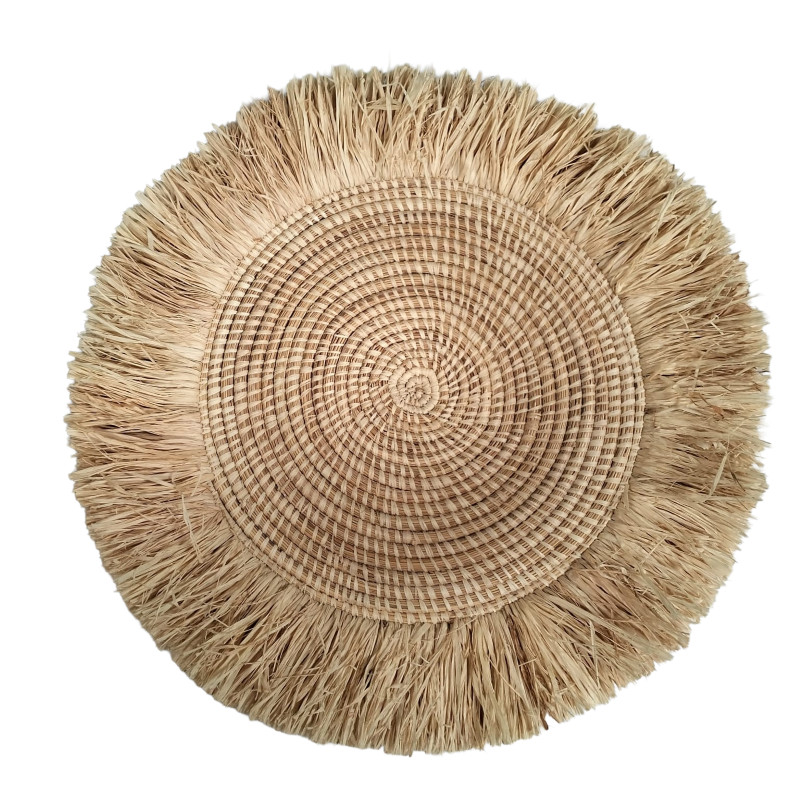Raffia Boho Fringe Placemats 1