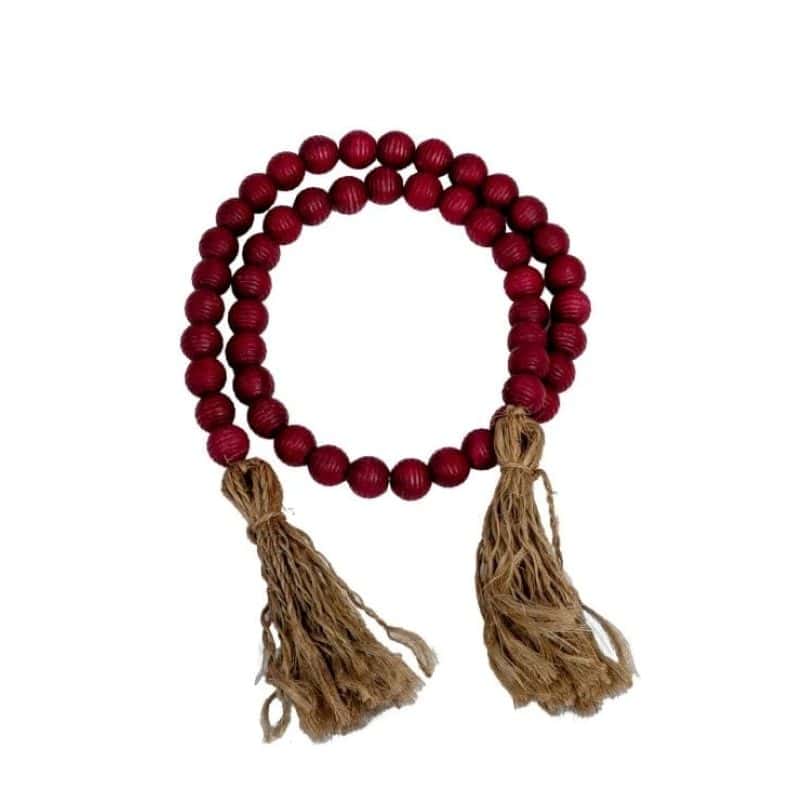 String Beads Tan