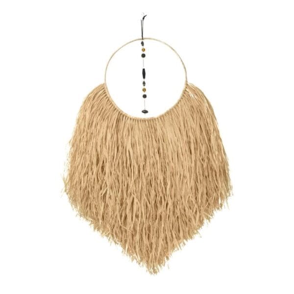 Beard Bead Wall Hanging Neutral Kenya Lucidity