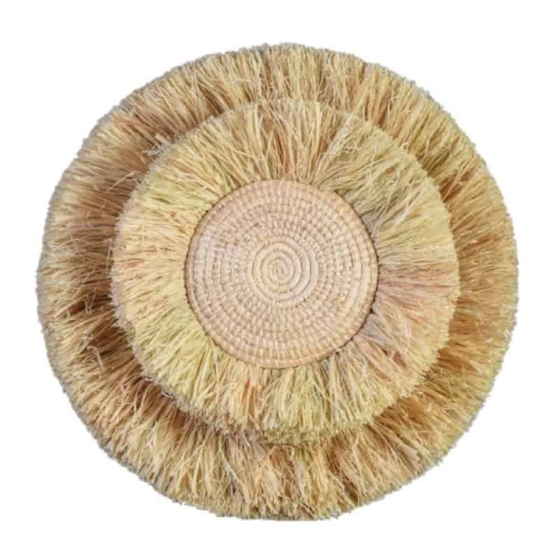 Raffia Wall Basket Decor Kenya