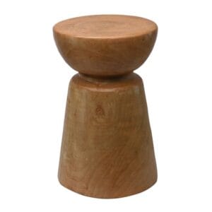 Wine Glass Carved Log Stools (Dia: 30 CM; Hght: 50 CM)
