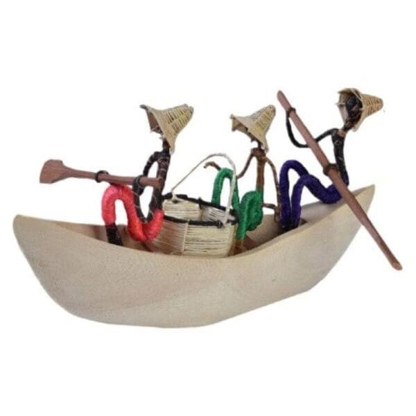 Odupoy 3 Decorative Craft Figures Kenya Lucidity