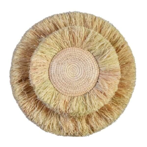 Raffia Wall Basket Kenya Lucidity