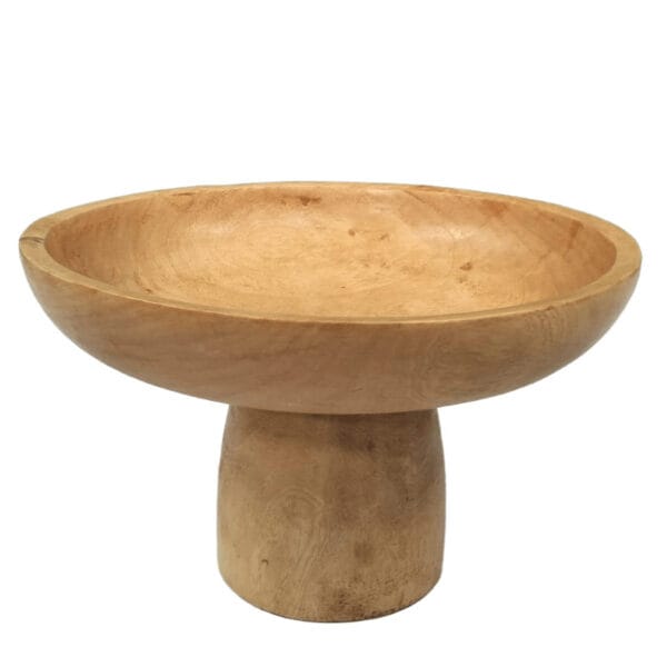 Decorative Wood Bowls (Dia: 25 CM; Hgt 15 CM) - Image 2