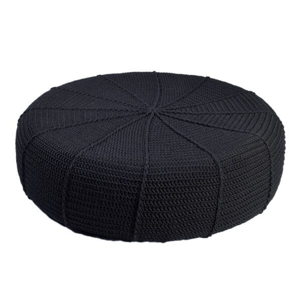 Woven Pouffe Ottoman Kenya Lucidity