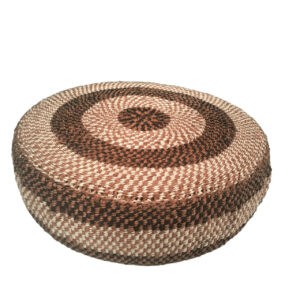 Sisal Woven Pouffe (Dia: 60 CM; Hgth 20CM)