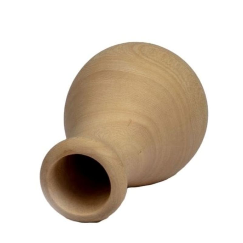 Calaba Wood Vase 1