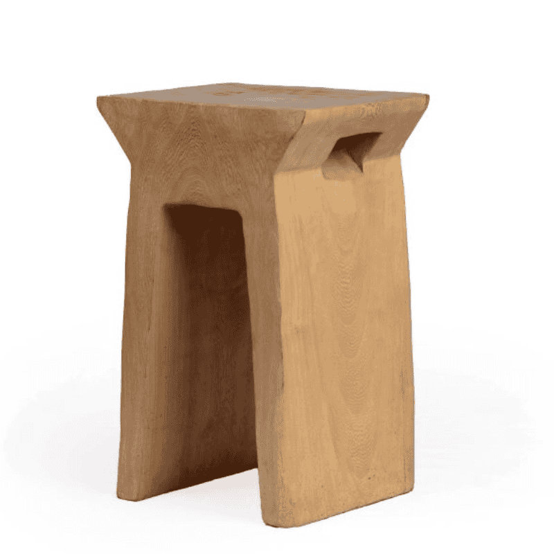 Kipini Carved Log Stools Front
