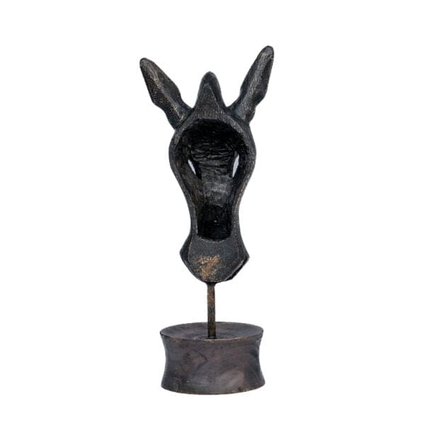Wamicoore Wooden Wildlife Head Sculpture Lucidity Kenya
