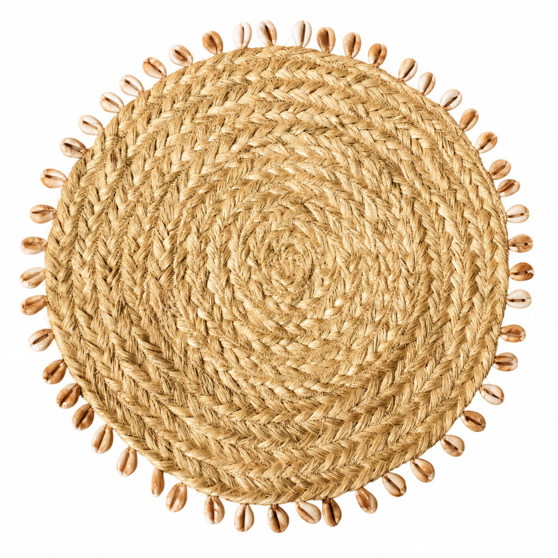 Cowrie Shell Sisal Placemats