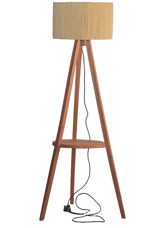 Mguu Tatu Floor Lampstand