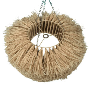 Fluffy Fro Ceiling Lampshade (Dia: 30 CM; Hght: 15 CM)