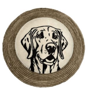 Handwoven Portrait Sisal Rope Rugs (Dia: 150 CM)