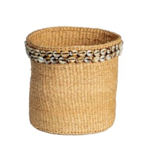Round Sisal Storage Basket (7″ x 7″)