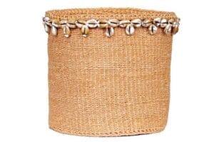 Round Sisal Storage Basket (7″ x 7″)
