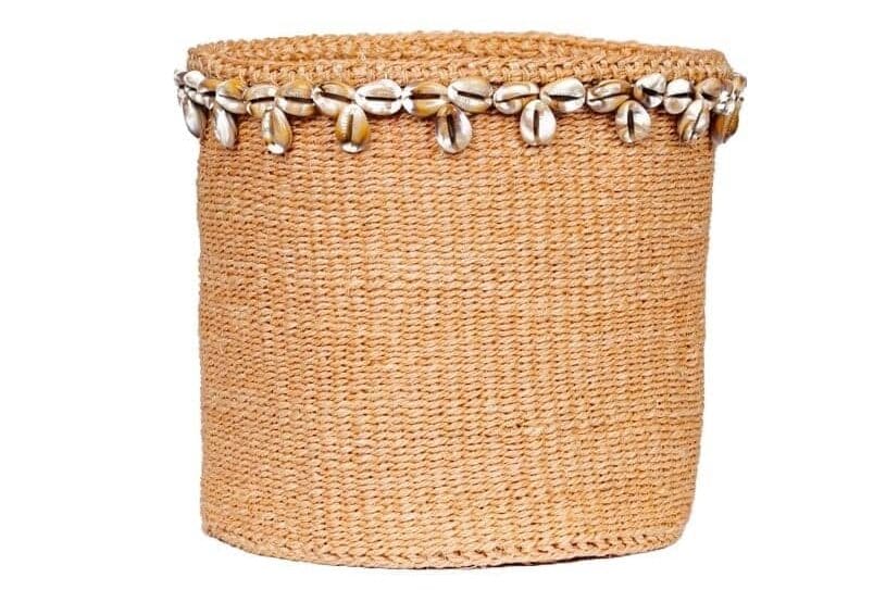 Round Sisal Storage Basket Kenya