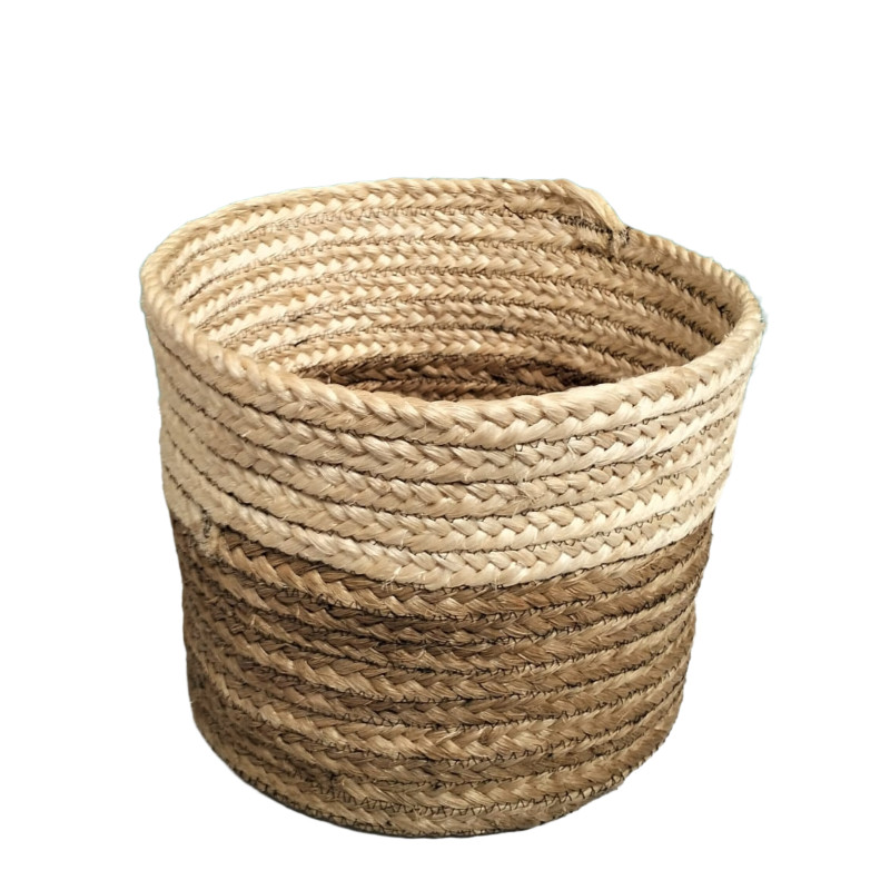 Round Sisal Rope Planter 9 x 9 1