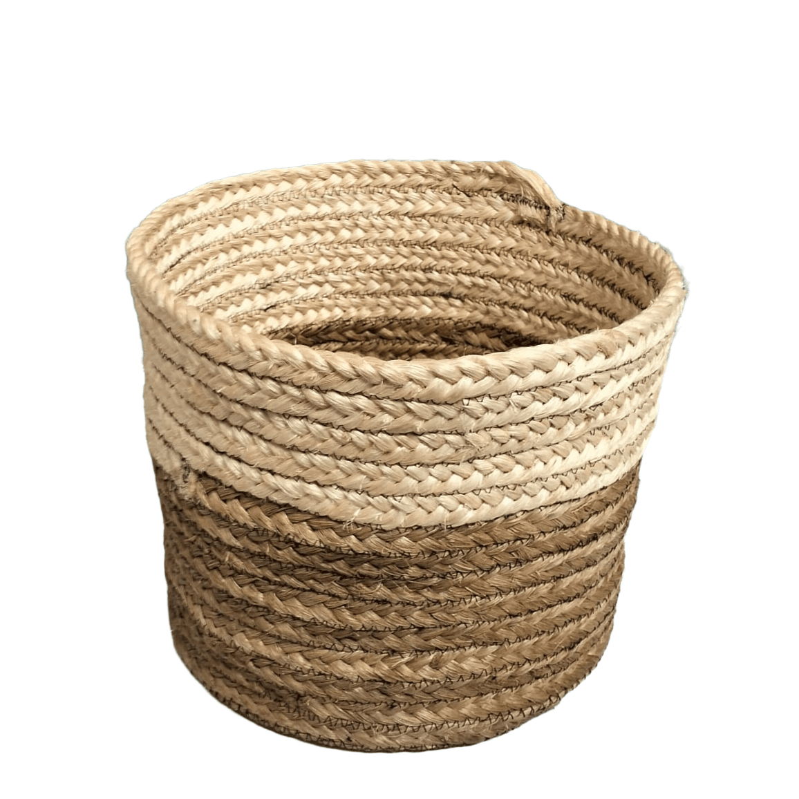 Round Sisal Rope Planter 9" x 9"