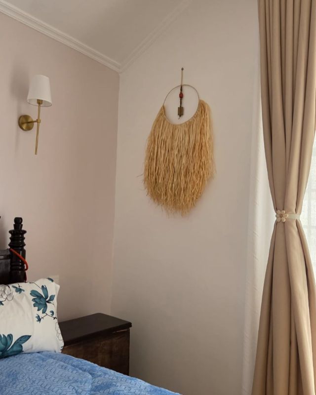 Beard Bead Wall Hanging on Display from Lucidity Artisanals